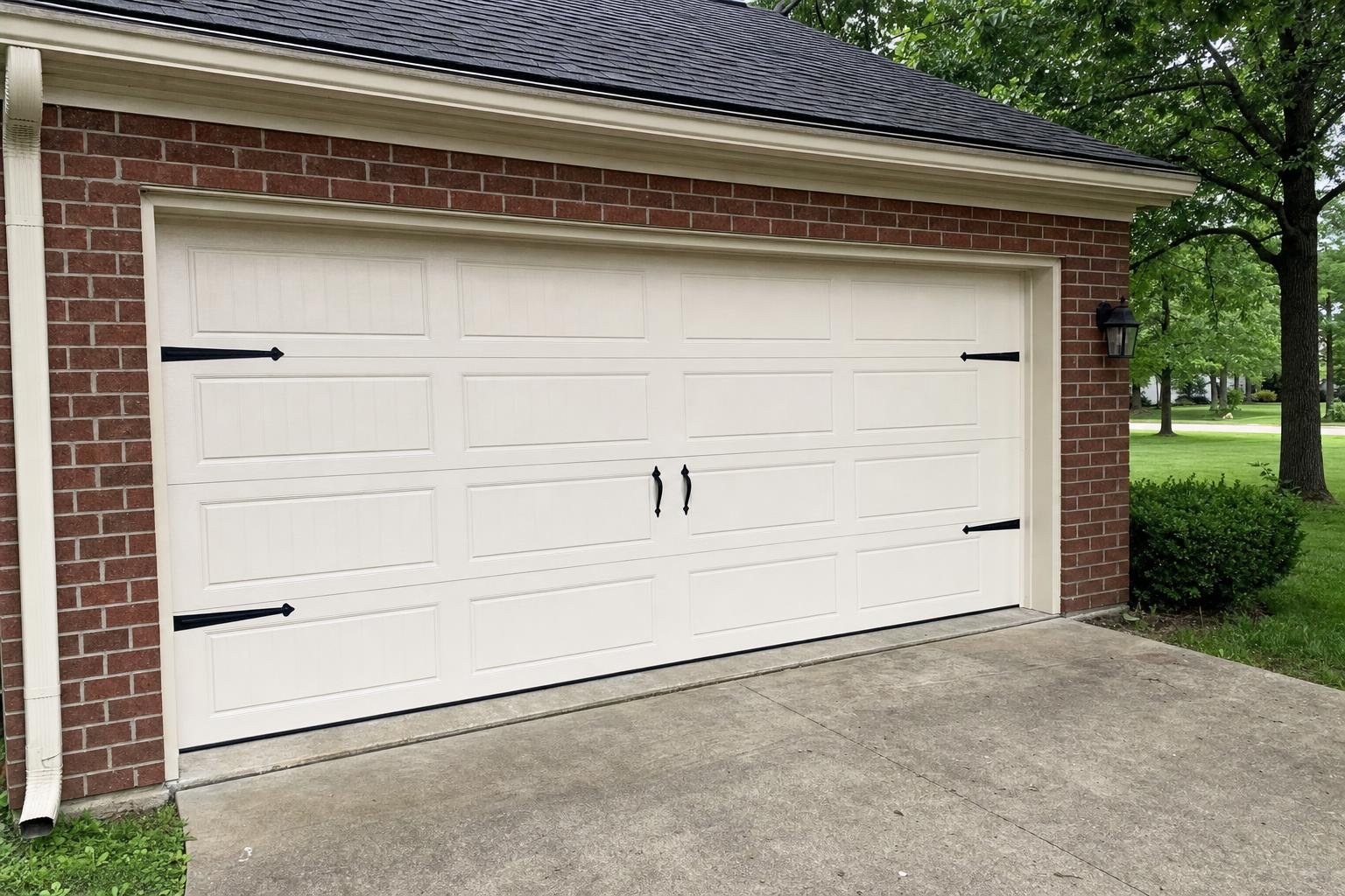 Illustrative image of garage door repair how it works work